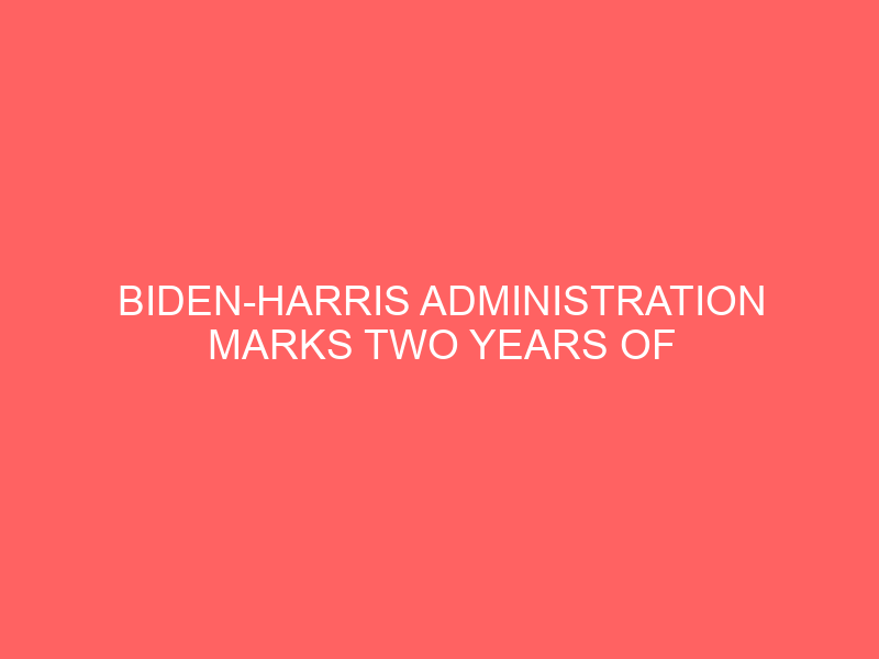 Biden-Harris Administration Marks Two Years of Advancements in HHS’ Overdose Prevention Strategy with New Actions to Treat Addiction and Save Lives